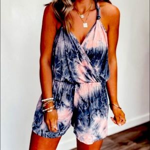 Tie dye romper